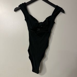 Black Urban Outfitters Bodysuit